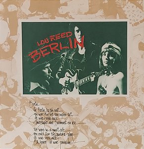 LP Lou Reed ‎– Berlin