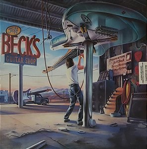 LP Jeff Beck With Terry Bozzio And Tony Hymas ‎– Jeff Beck's Guitar Shop