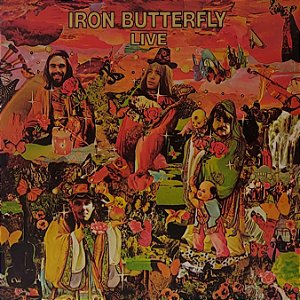 LP Iron Butterfly ‎– Live