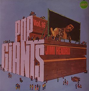 LP Jimi Hendrix ‎– Pop Giants Vol. 16 Jimi Hendrix