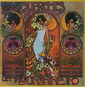 LP Diana Ross & The Supremes ‎– Let The Sunshine In
