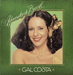 LP Gal Costa ‎– Aquarela Do Brasil - C/encarte