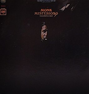 LP Monk ‎– Misterioso (Recorded On Tour)
