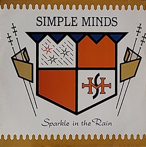 LP Simple Minds ‎– Sparkle In The Rain