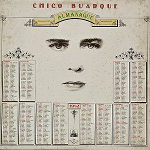LP Chico Buarque ‎– Almanaque - C/encarte
