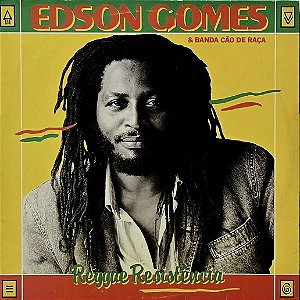 LP Edson Gomes & Banda Cão de Raça ‎– Reggae Resistência