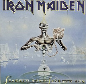LP Iron Maiden – Seventh Son Of A Seventh Son - C/encarte