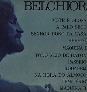 LP Belchior ‎– Belchior - 1974