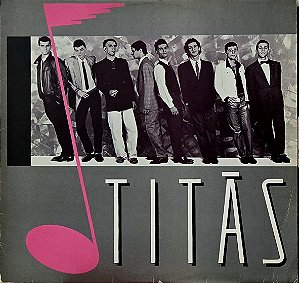 LP Titãs ‎– Titãs - 1984 - C/encarte