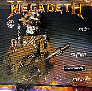 LP Megadeth – So Far, So Good... So What! - US