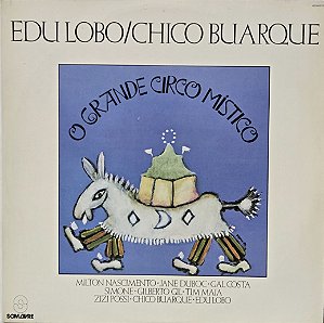 LP Edu Lobo / Chico Buarque – O Grande Circo Místico - C/livreto