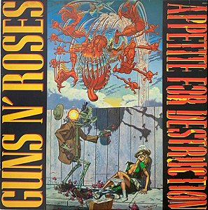 LP Guns N' Roses – Appetite For Destruction