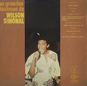 LP Wilson Simonal – Os Grandes Sucessos De Wilson Simonal - Groove/Samba