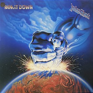LP Judas Priest – Ram It Down - 1988 - C/encarte