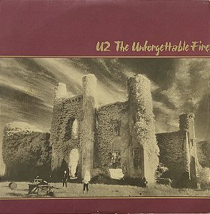 LP U2 – The Unforgettable Fire - C/encarte