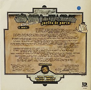 LP Joelho De Porco – São Paulo - 1554 / Hoje - Punk - 1991