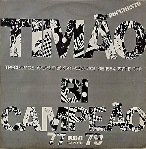 LP Equipe Jovem Pan, Coro Da Fiel – Timão Bi-Campeão (Trechos De Jogos Dos Campeonatos De 1954, 1977 E 1979)