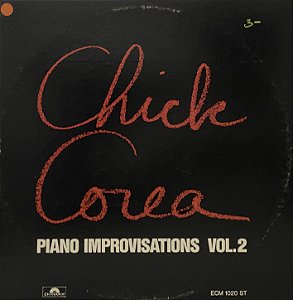 LP Chick Corea – Piano Improvisations, Vol. 2 - U.S.A.