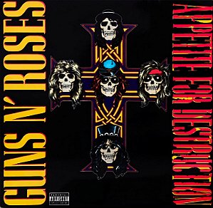 LP Guns N' Roses – Appetite For Destruction