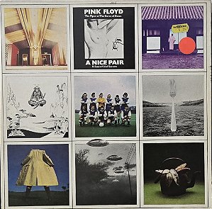 LP Pink Floyd – A Nice Pair - Duplo - 1973 - U.K. - 1º e 2º Lps - The Piper At The Gates Of Dawn e A Saucerful Of Secrets