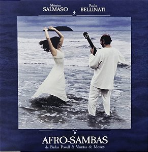 LP Mônica Salmaso, Paulo Bellinati – Afro-Sambas - Azul - C/compacto