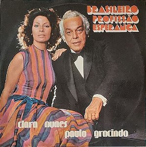 LP Clara Nunes E Paulo Gracindo ‎– Brasileiro Profissão Esperança