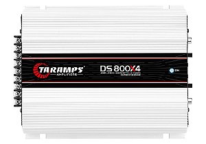 Potência Taramps DS800X4 800 WRMS 2 Ohms Digital RCA 4 Canais