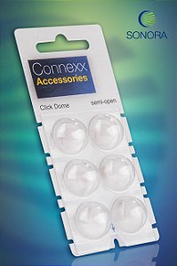 Sivantos - Sonda Click Semi Aberta (Connexx) - (P/ COBALT ECO+) -  6 Unidades
