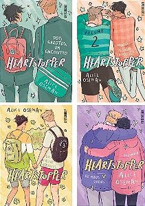 Pacote Coleção Heartstopper - Volumes 1 ao 4