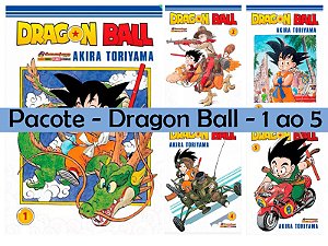 Pacote - Dragon Ball - Vol. 1 ao 5