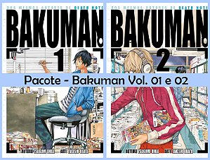 Pacote - Bakuman Vol. 01 e 02