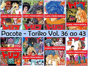 Pré-venda | Pacote Toriko Vol. 36 ao 43