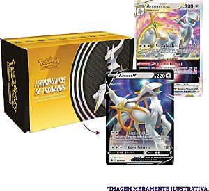 Box Cartas Pokémon Realeza Absoluta Lugia V e Unown V