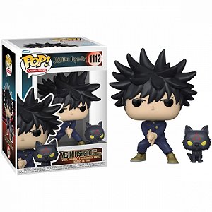 POP! JUJUTSU KAISEN - MEGUMI FUSHIGURO COM CACHORRO