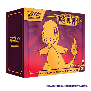 Box Treinador Avançado Pokémon Escarlate E Violeta 3 Obsidiana Em Chamas