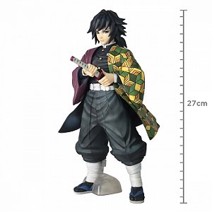 Boneco Demon Slayer Kimetsu no Yaiba Giyu Tomioka Q Posket Bandai Banpresto