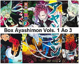 Pré-venda | Box Ayashimon Vols. 1 ao 3