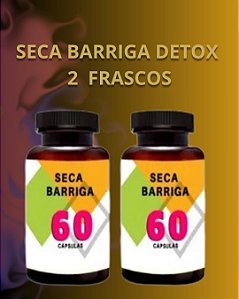 SECA BARRIGA DETOX 2 FRASCOS