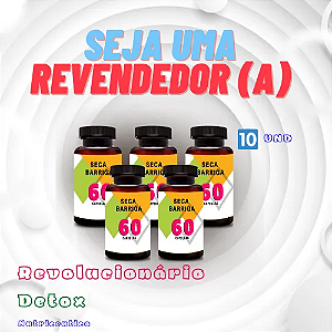 REVENDA SECA BARRIGA DETOX 10 FRASCOS