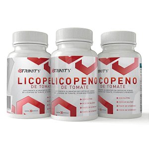 Licopeno - Kit 3 meses - 90 cápsulas