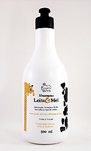 Shampoo Natural Leite & Mel 500 ml