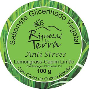 Sabonete Glicerinado Vegetal Lemongrass