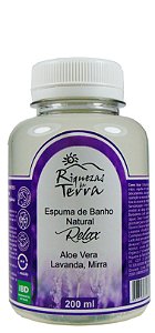 Espuma de Banho Natural Relax - Lavanda e Mirra 200ml