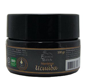 Manteiga de Ucuúba 100g - Certificada IBD ingredientes naturais