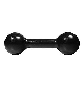 Halteres 1Kg Emborrachado Preto - Unid.