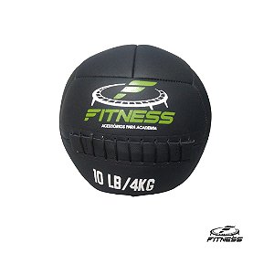 Wall Ball Couro 10Lb/4kg Profissional