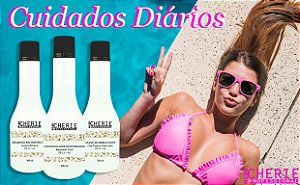 Kit Manutenção Misscherie® - Sh + Cond + Leavin (300ml)
