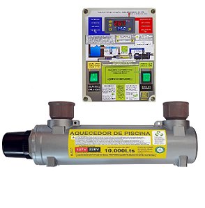 Aquecedor Automático de Piscina HIDROHOT (capacidade de 10.000 litros)