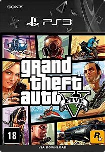 Grand Theft Auto V PS3 Midia Digital