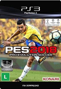 Pro Evolution Soccer 2018 PS3 Midia Digital